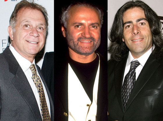 Armand Marciano, Gianni Versace, Paul Mashouf Armand Marciano, Gianni Versace, Paul Mashouf